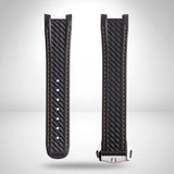 Genuine Omega Aqua Terra 150M 20mm Grey Rubber Strap & Deployant Clasp | OEM 032CVZ007666