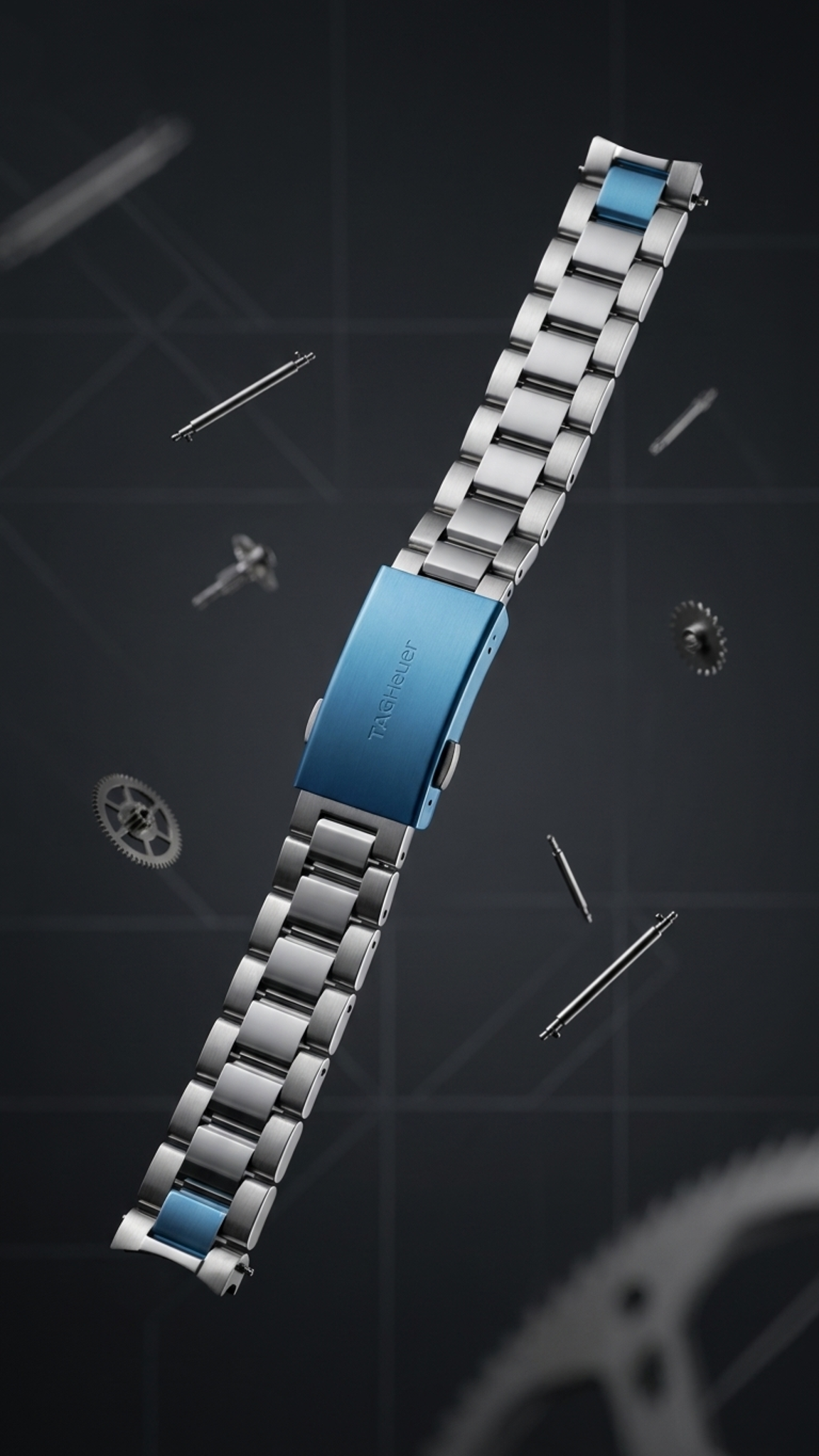 TAG Heuer Aquaracer 34mm Stainless Steel Bracelet 16.5mm | Genuine OEM BA0748 / FAA106
